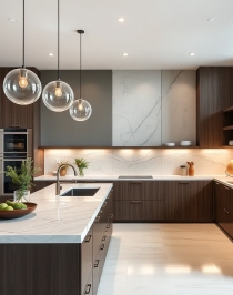 Modern kitchen design by PMC